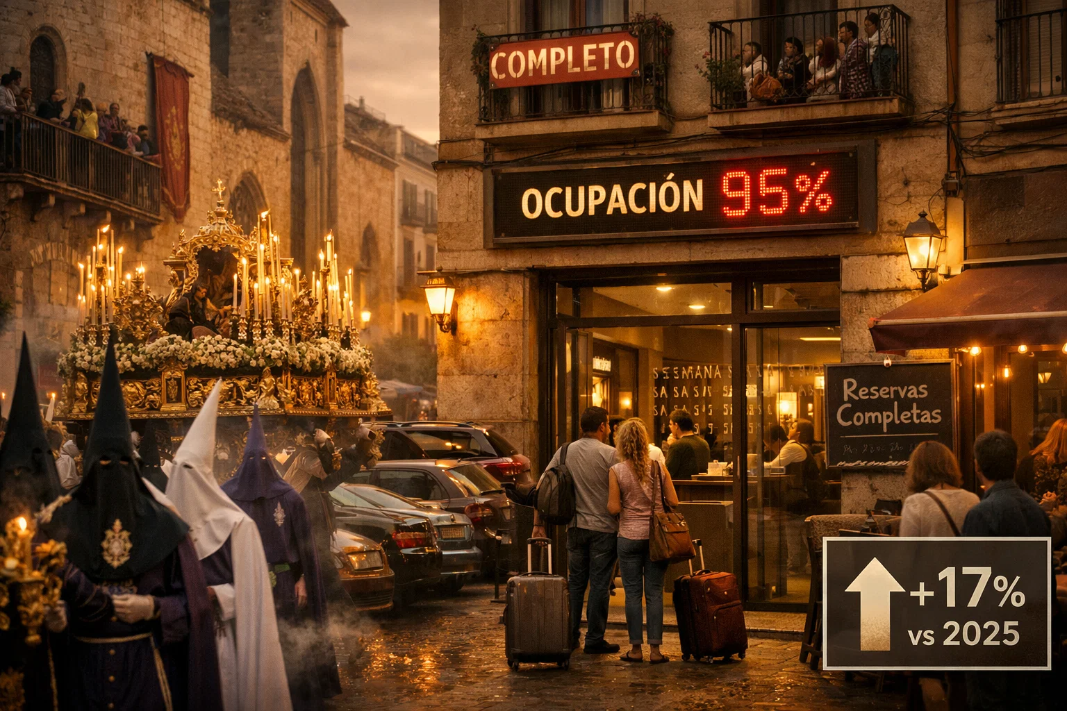 Semana Santa 2026 en España: Datos, Tendencias y Cómo Automatizar tu Alojamiento